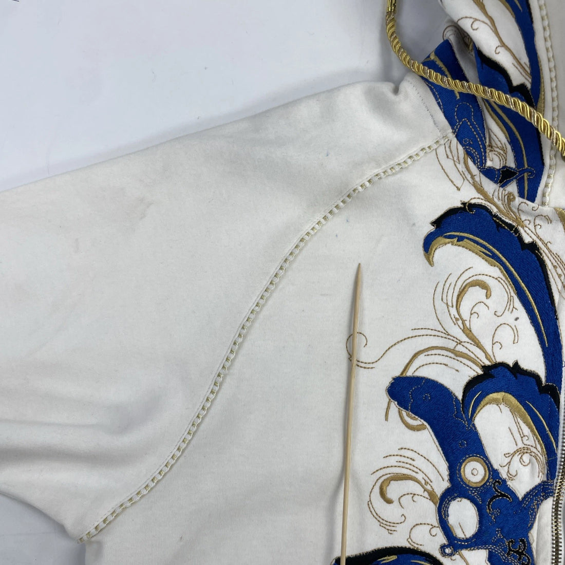 Vintage Artful Dodger Full Zip Sweatshirt Hoodie Size Large Y2K