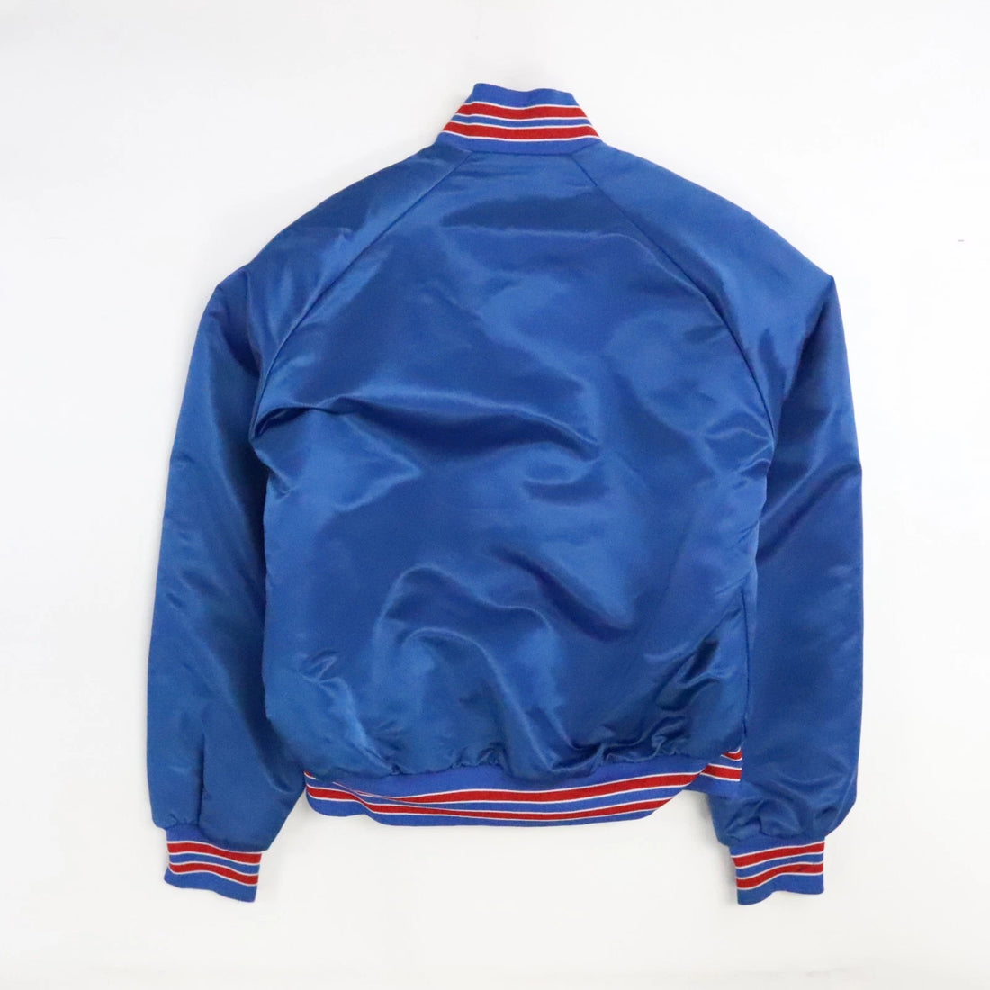 Vintage New York Giants Lawrence Taylor Chalk Line Satin Bomber Jacket Small NFL