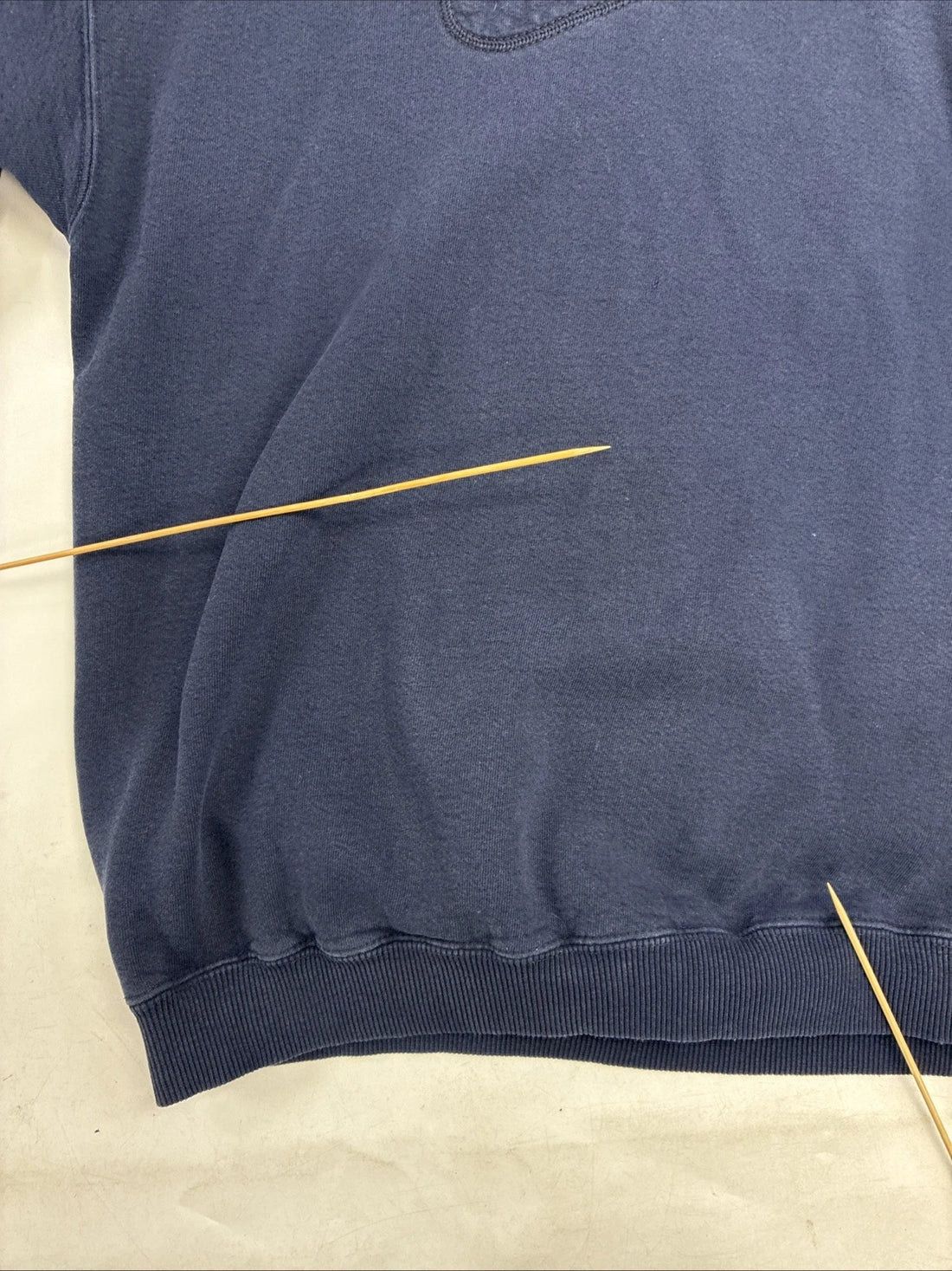 Vintage Nike Big Swoosh Crewneck Sweatshirt Size XL Blue 90s
