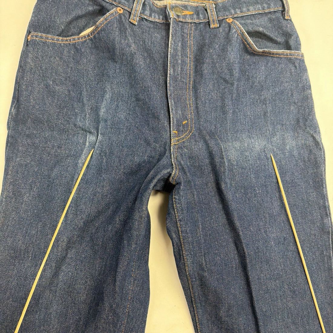 Vintage Levi Strauss & Co 619 Denim Jeans Pants 34 X 30 Orange Tab 50619 0217