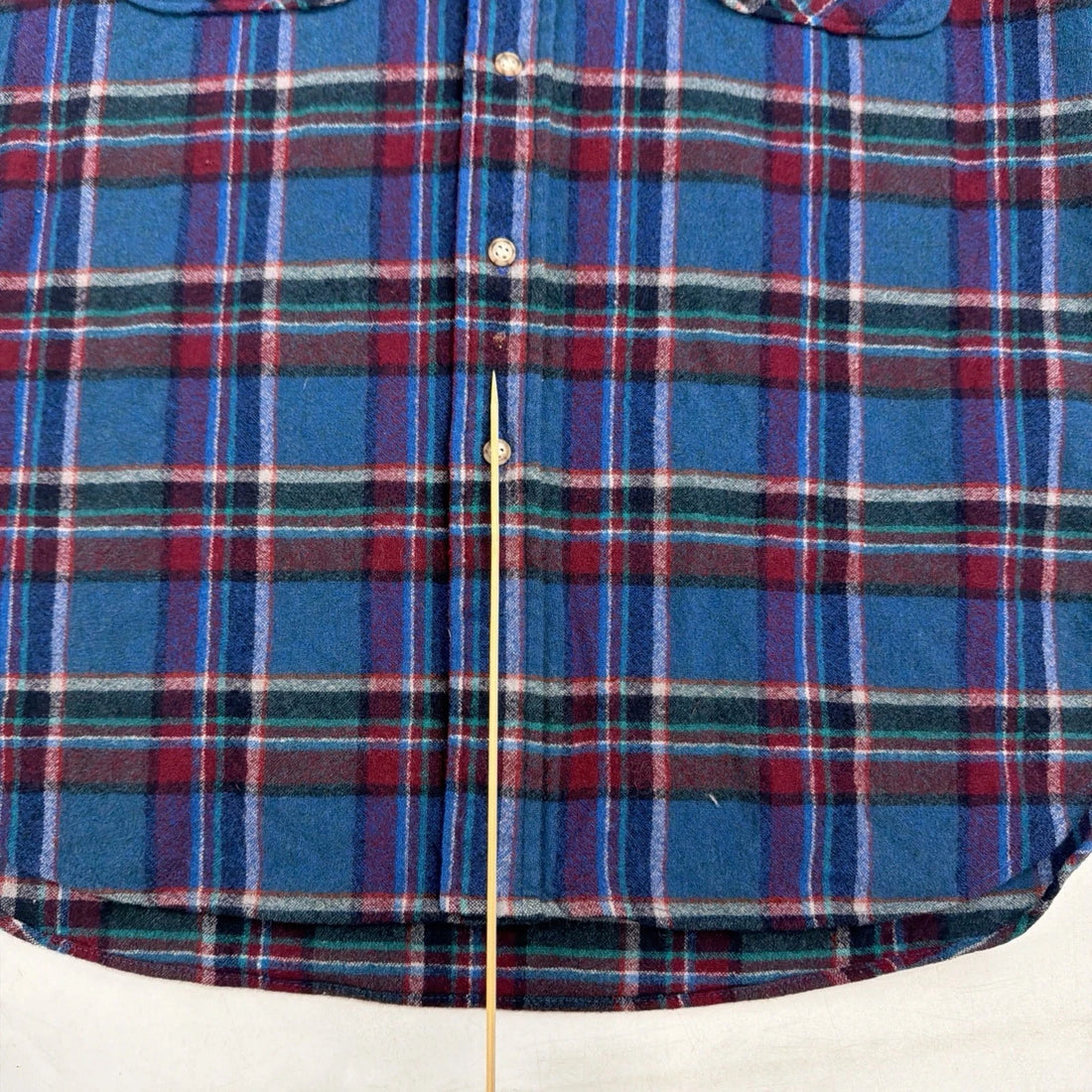 Vintage Pendleton Wool Board Button Up Shirt Size Large Plaid