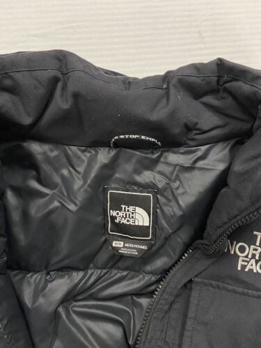 The North Face Coat Jacket Size Medium Black Goose Down Insulated