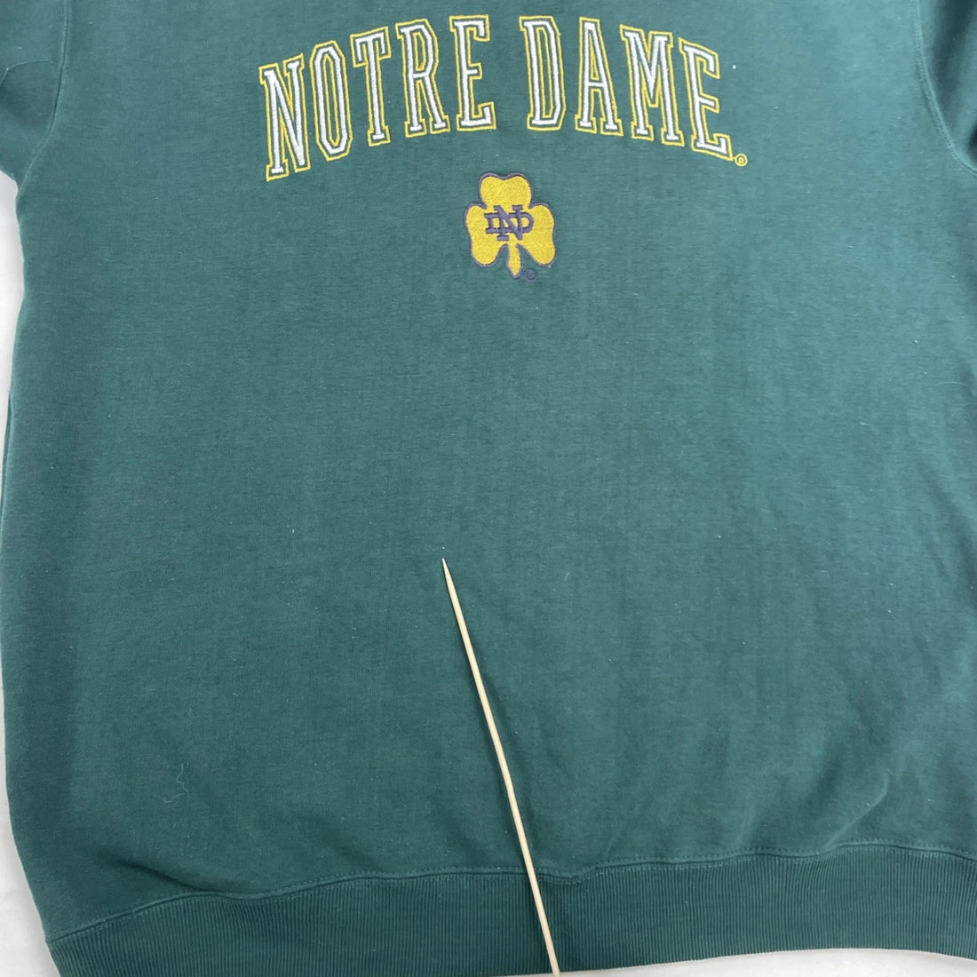 Vintage Notre Dame Fighting Irish Crewneck Sweatshirt Size Large NCAA