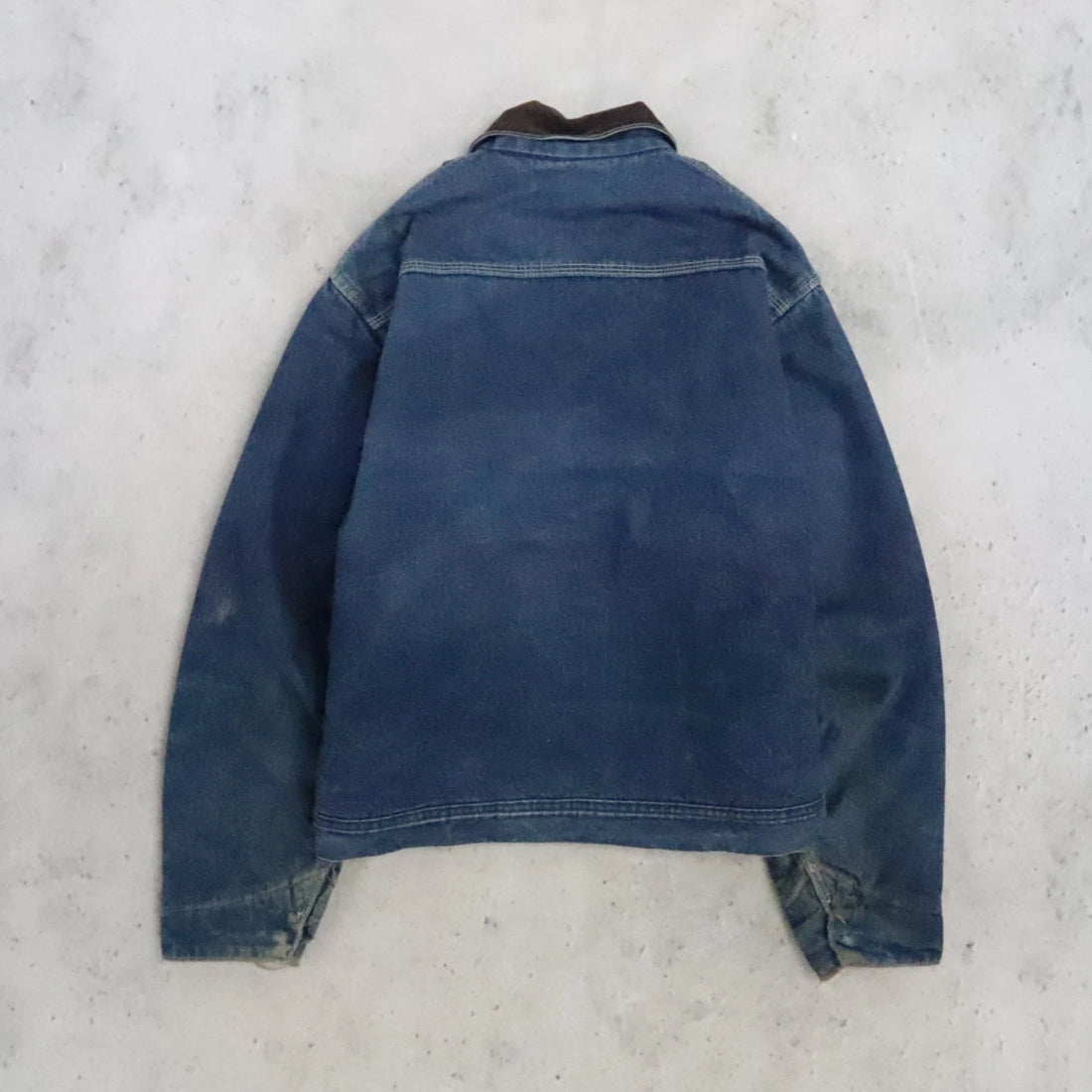 Vintage Osh Kosh Denim Jacket Size Large Quilt Lined 70s