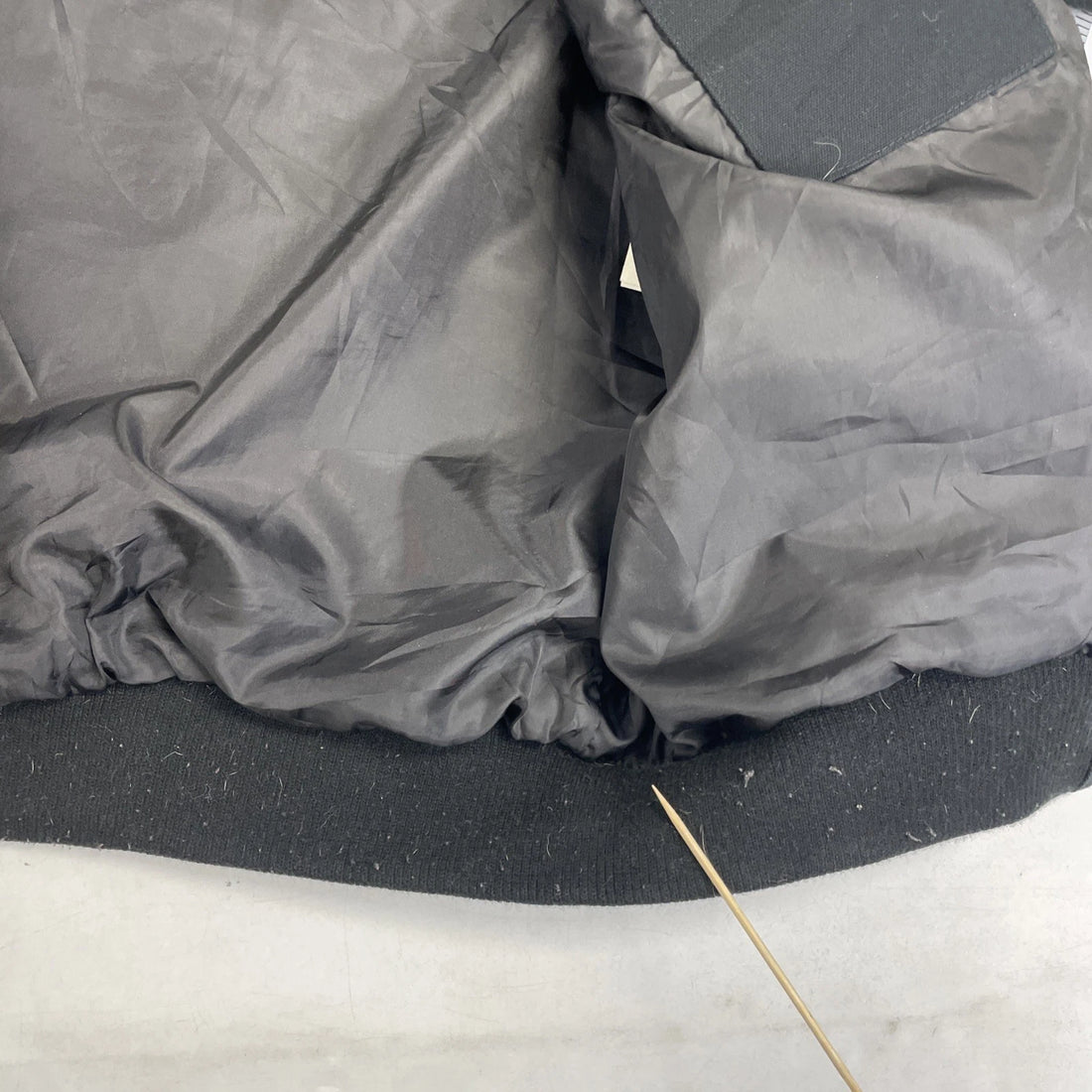 C.C. Filson Bomber Work Jacket Size XL Black CCF