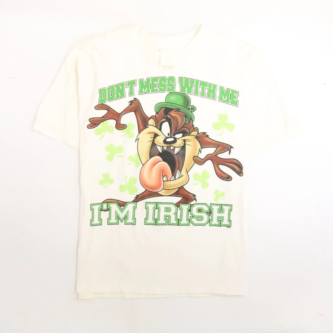 Vintage St. Patrick's Day Irish Taz T-Shirt Size Medium