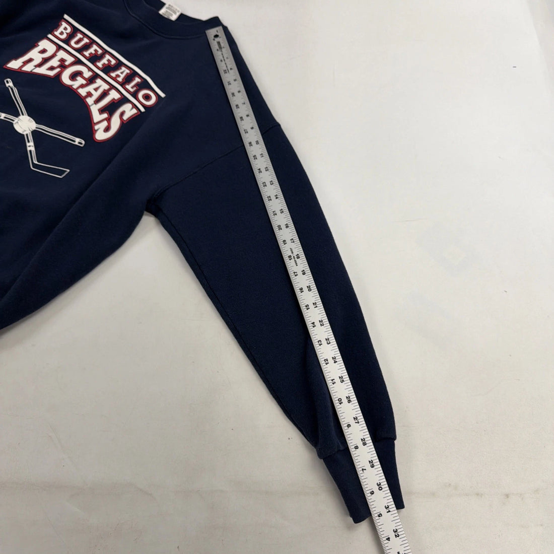 Vintage Buffalo Bengals Hockey Crewneck Sweatshirt Size Large