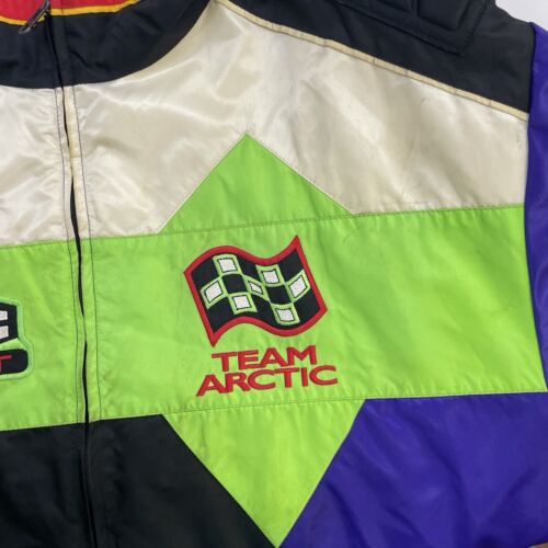 Vintage Arctic Cat Snowmobile Ski Racing Jacket Size 3XL