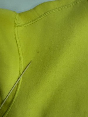 Vintage Vuarnet France Crewneck Sweatshirt Size Medium Yellow
