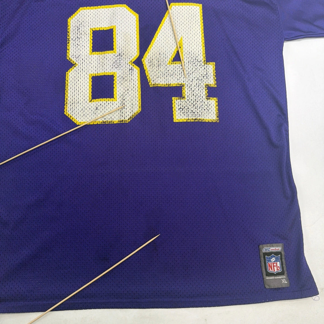Vintage Minnesota Vikings Randy Moss Reebok Jersey Size XL NFL