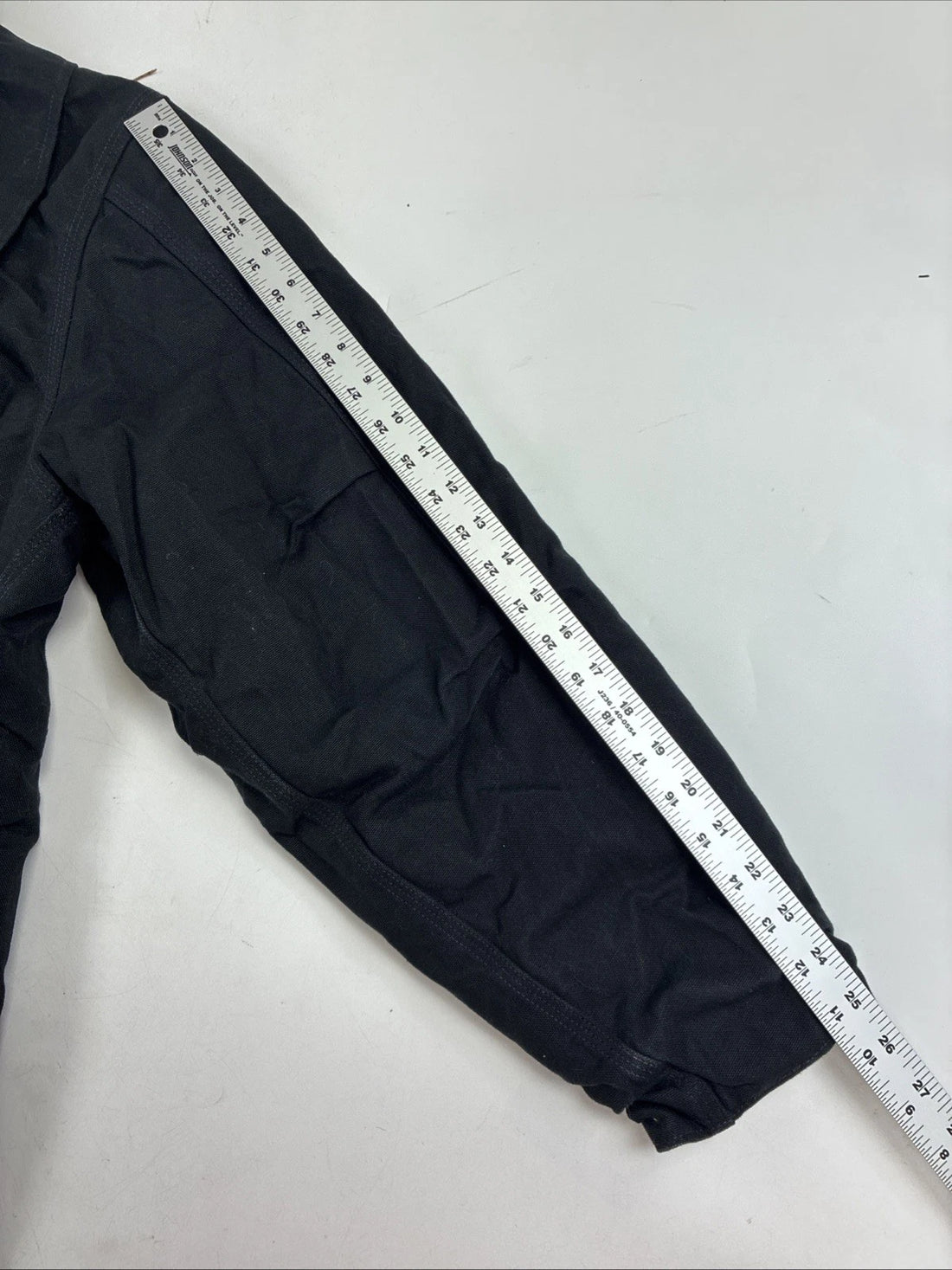 Carhartt Canvas Arctic Work Jacket Size Large Black