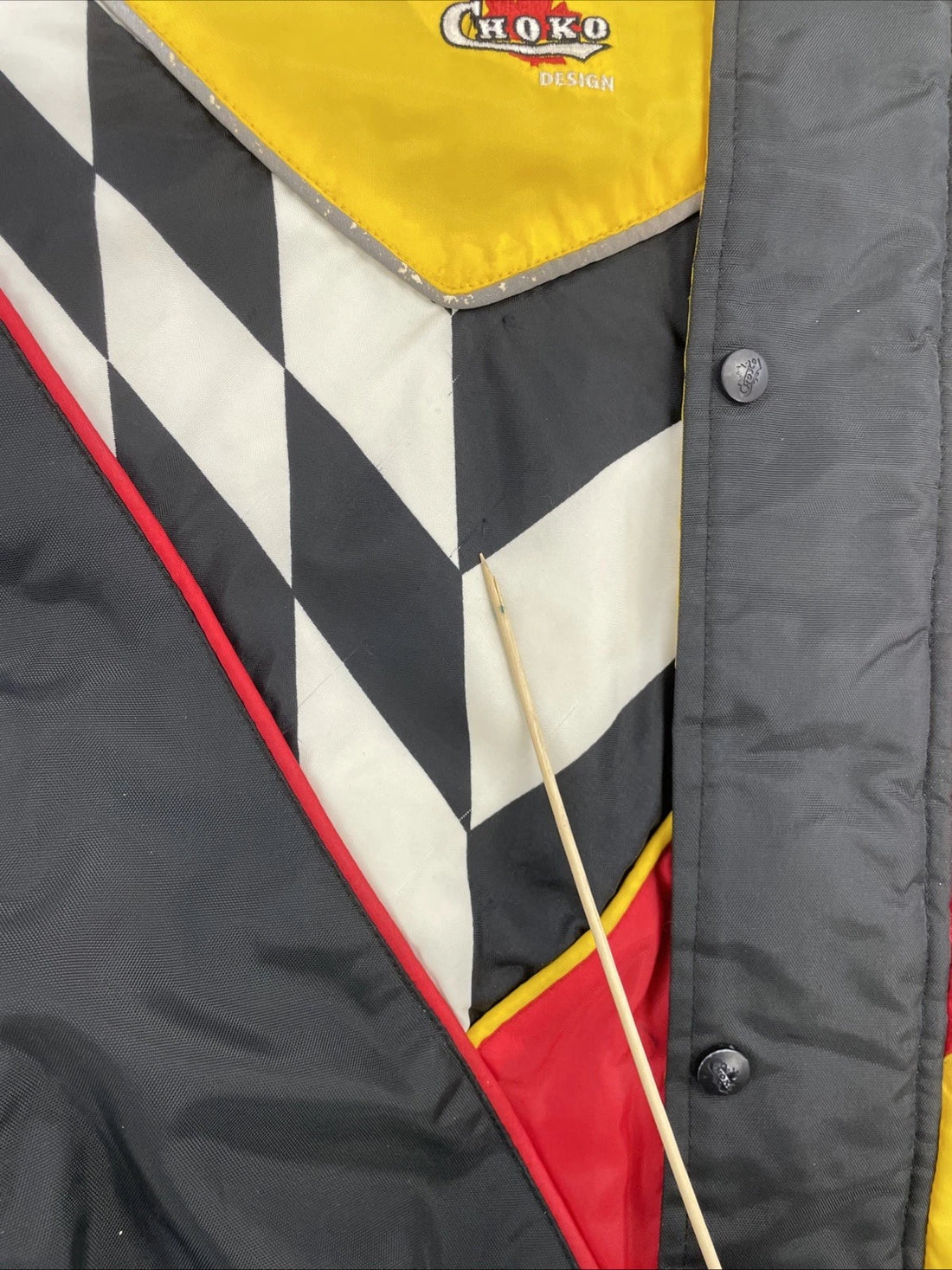 Vintage Choko Snowmobole Racing Jacket Size XL