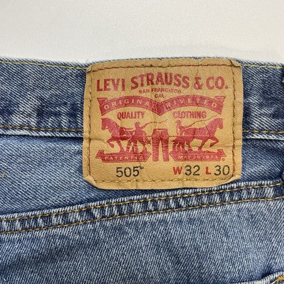 Levi Strauss & Co 505 Denim Jeans Pants Size 32 X 30 Blue