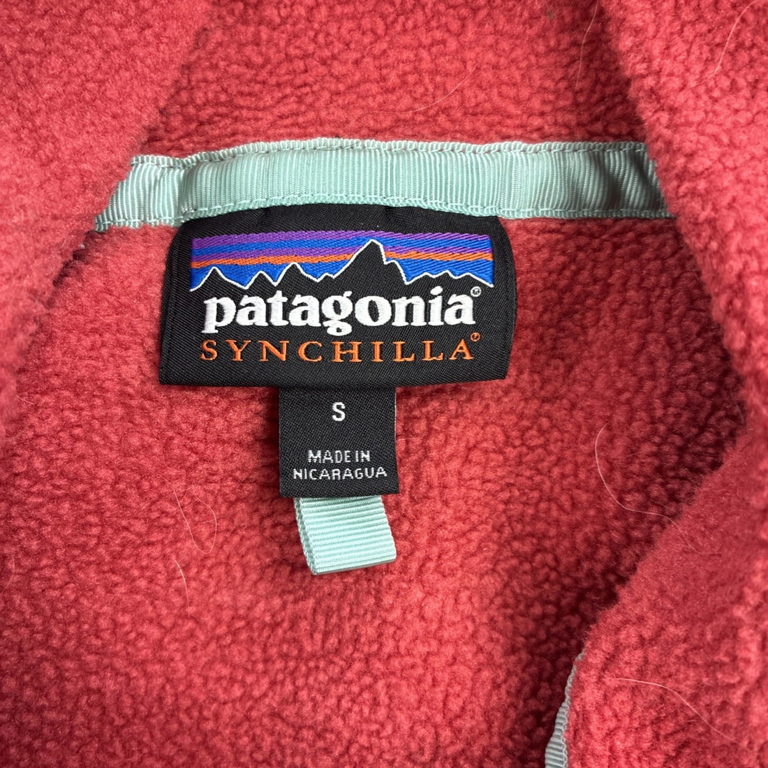 Patagonia Synchilla Snap T Pullover Fleece Jacket Womens Size Small