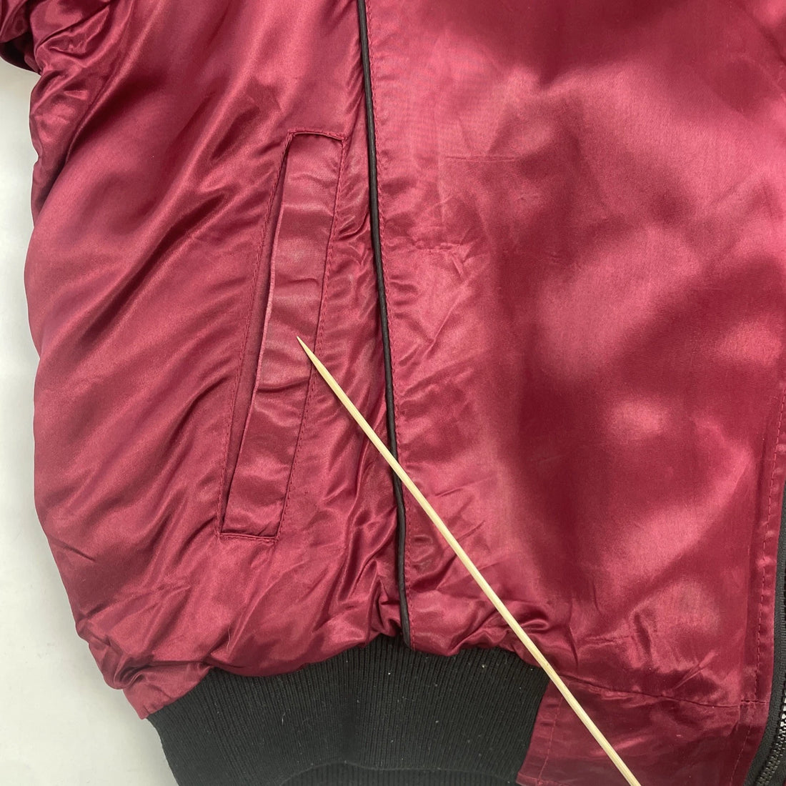 Vintage Treasure Island At The Mirage Satin Bomber Jacket Size 2XL Reversible