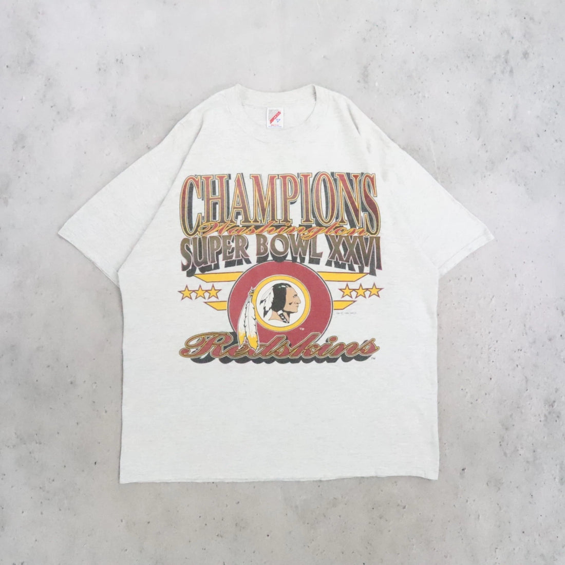 Vintage Washington Redskins Super Bowl XXVI T-Shirt Size XL 90s NFL
