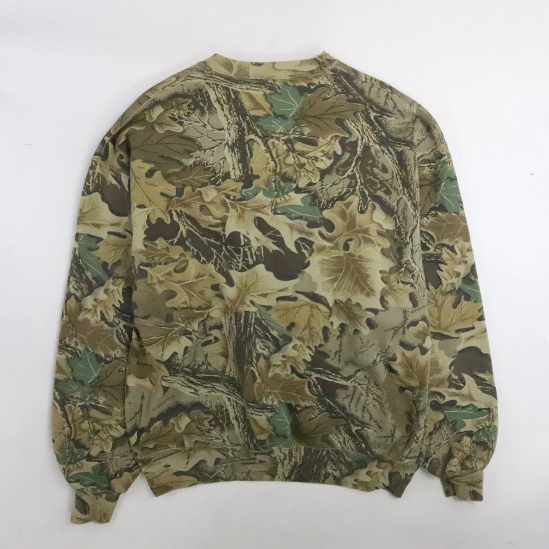 Vintage Advantage Camo Crewneck Sweatshirt Size XL