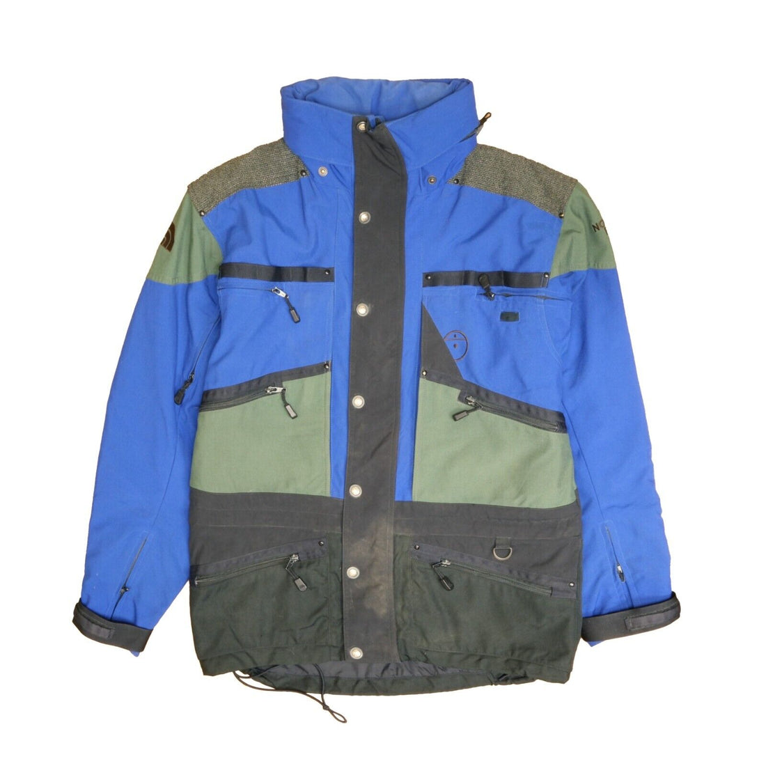 Vintage The North Face Steep Tech Ski Jacket Size Medium Blue