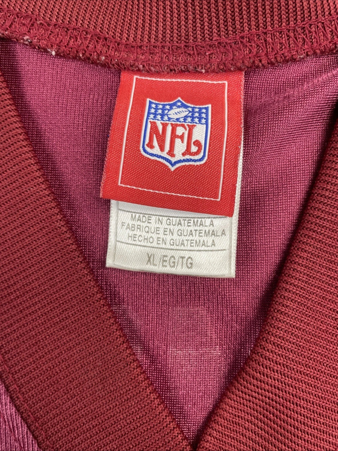 Vintage Randy Moss Washington Redskins Reebok Jersey Size XL NFL