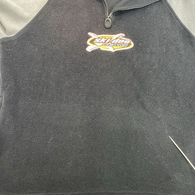 Vintage Ski-Doo Team Snowmobile Racing Pullover Fleece Jacket Size XL