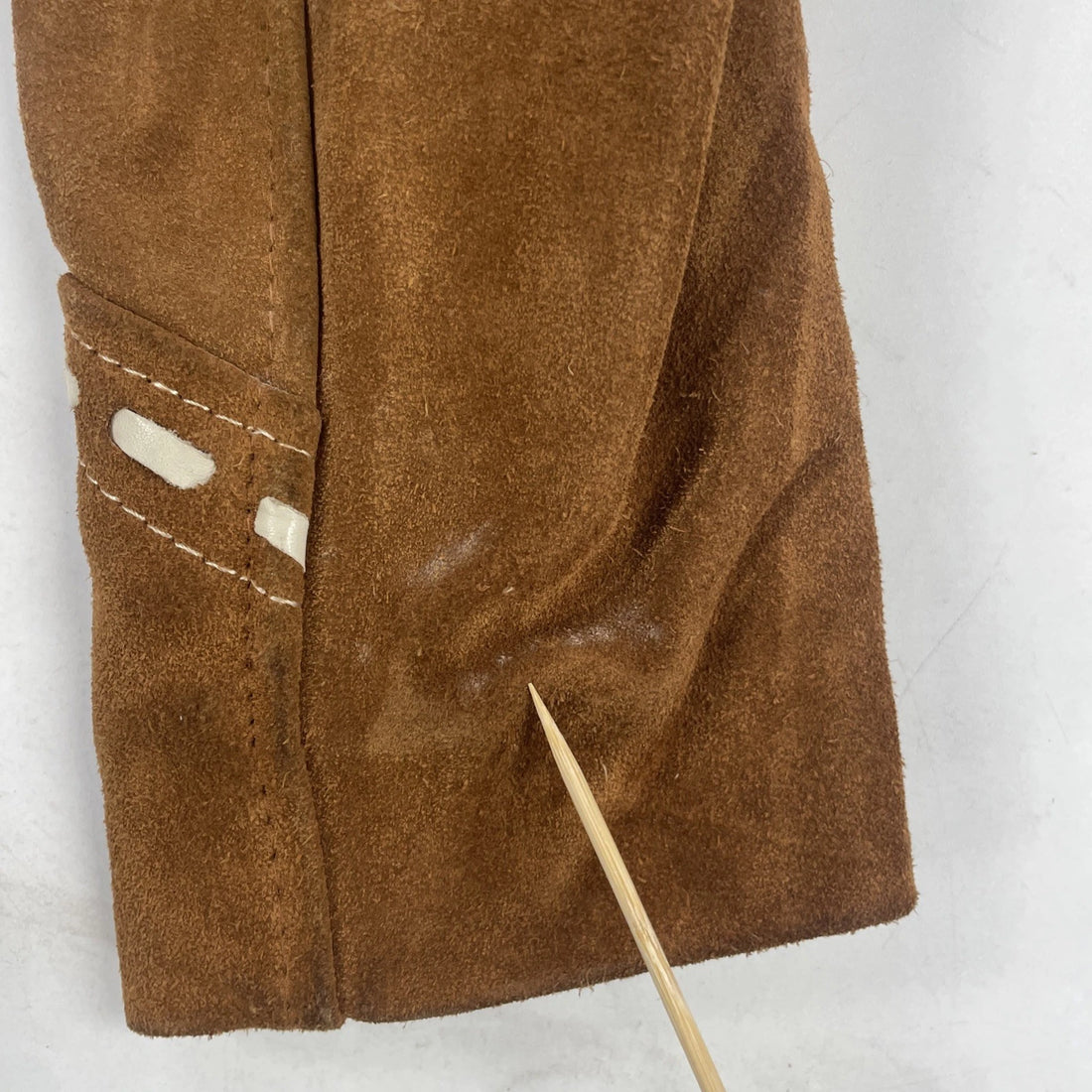 Vintage Ms. Pioneer Leather Suede Coat Jacket Womens Size 10 Western