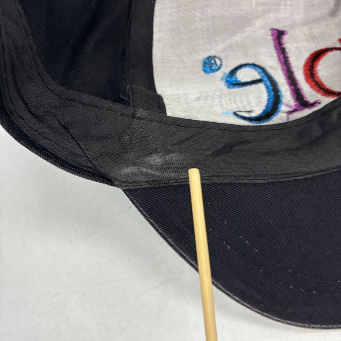 Vintage Apple The Net Promo Snapback Hat Cap OSFA Tech Macintosh Spell Out