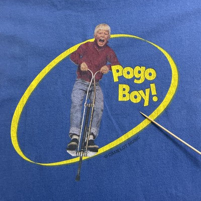 Vintage Camelot Music Pogo Boy T-Shirt Size Large