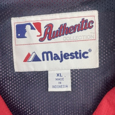 Vintage Boston Red Sox Majestic Dugout Windbreaker Light Jacket Size XL MLB