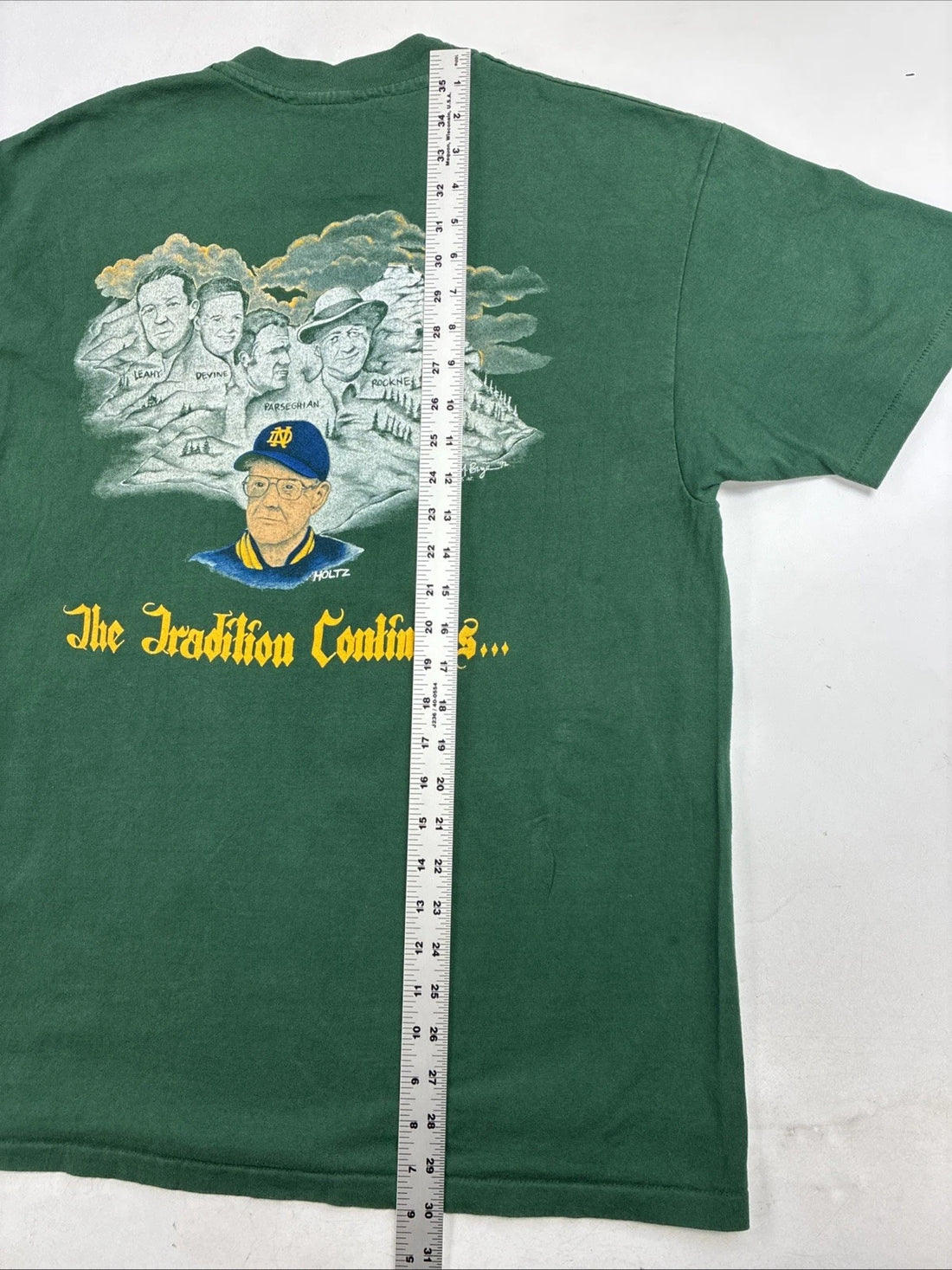 Vintage Notre Dame Fighting Irish Football Alumni T-Shirt Size XL NCAA