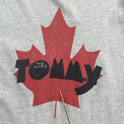 Vintage The Who's Tommy Musical T-Shirt Size Medium