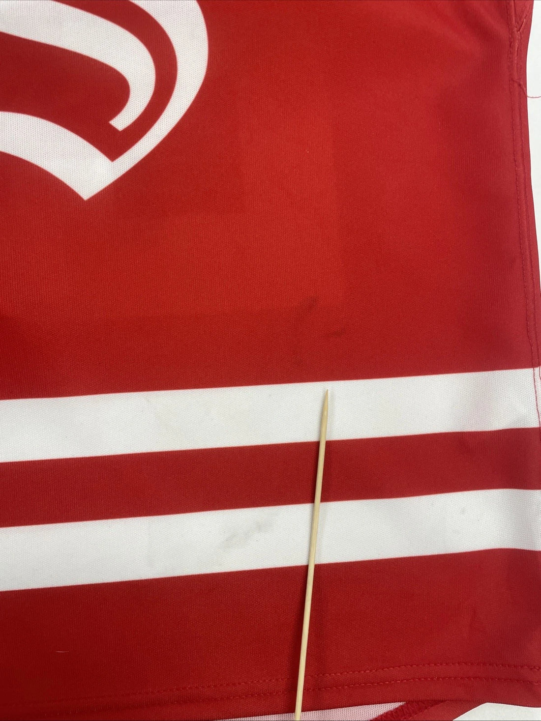 NS Bauer Authentic Hockey Jersey Size 48 Fight Strap