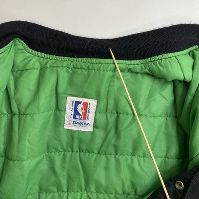 Vintage Boston Celtics Starter Bomber Jacket Size Large NBA