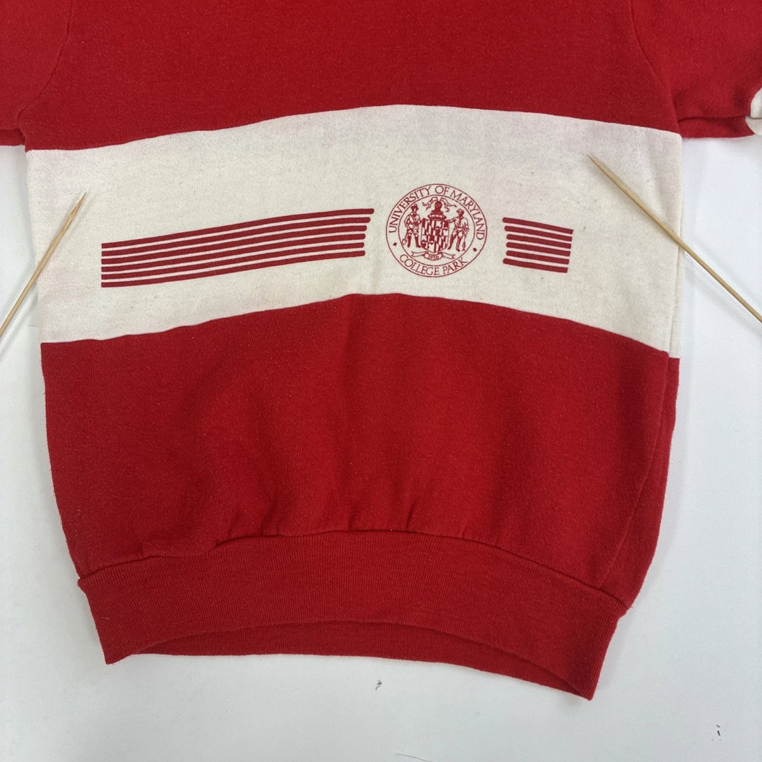 Vintage University Of Maryland College Park Crewneck Sweatshirt Size Small