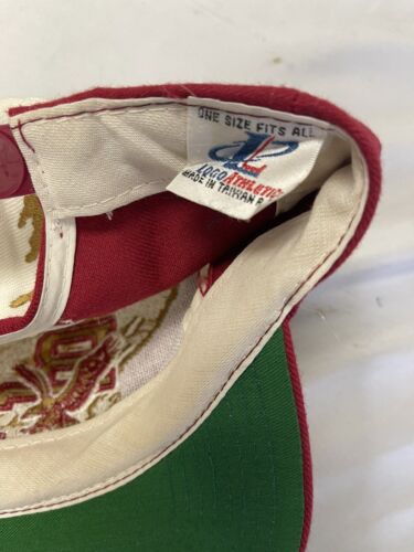 Vintage Boston College Eagles Logo Athletic Splash Snapback Hat OSFA 90s NCAA