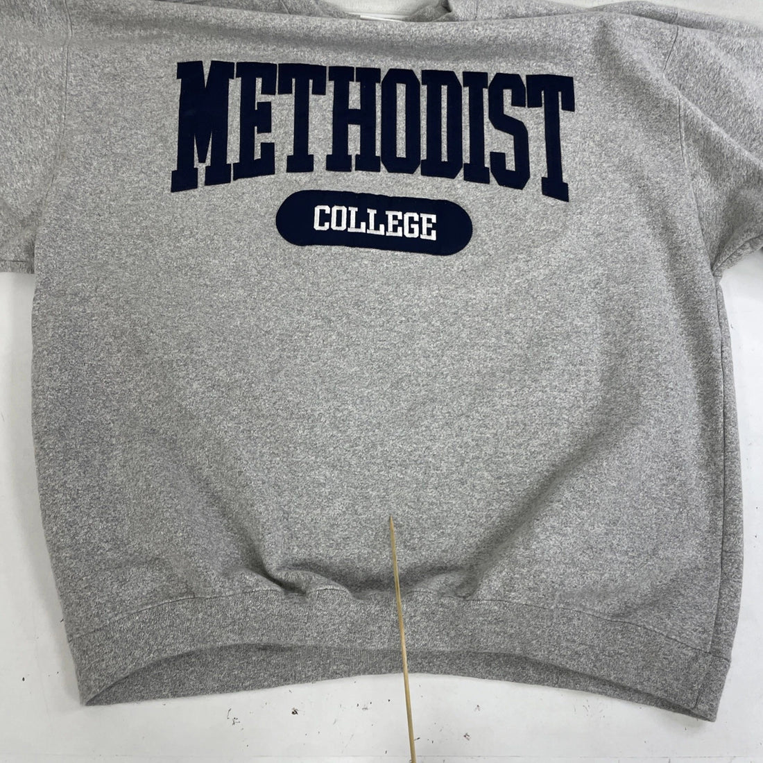 Vintage Methodist College Crewneck Sweatshirt Size Large