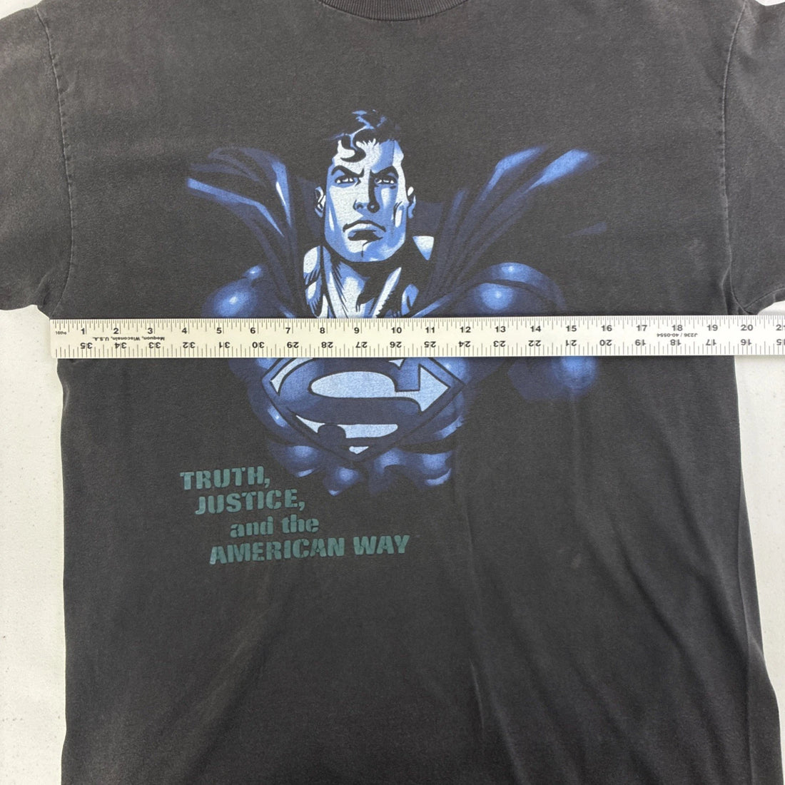 Vintage Superman DC Comics Truth Justice American Way T-Shirt Size Large