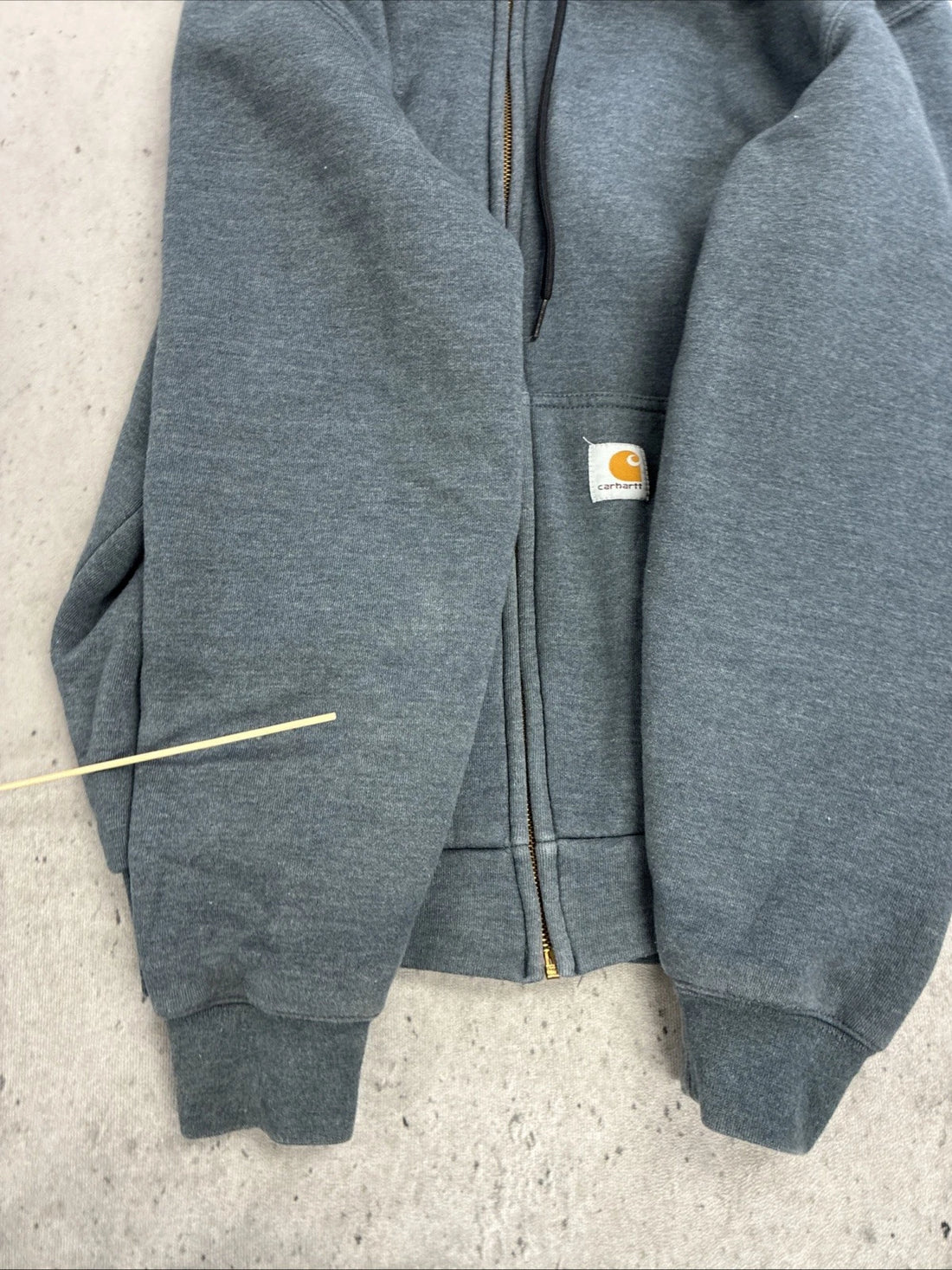 Vintage Carhartt Thermal Lined Sweatshirt Hoodie Size Small