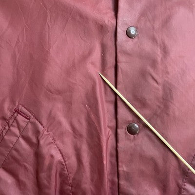Vintage Western Staff Rodeo Don Alleson Bomber Jacket Size XL