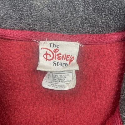 Vintage Tigger Winnie The Pooh Disney 1/4 Zip Pullover Fleece Jacket Size Large