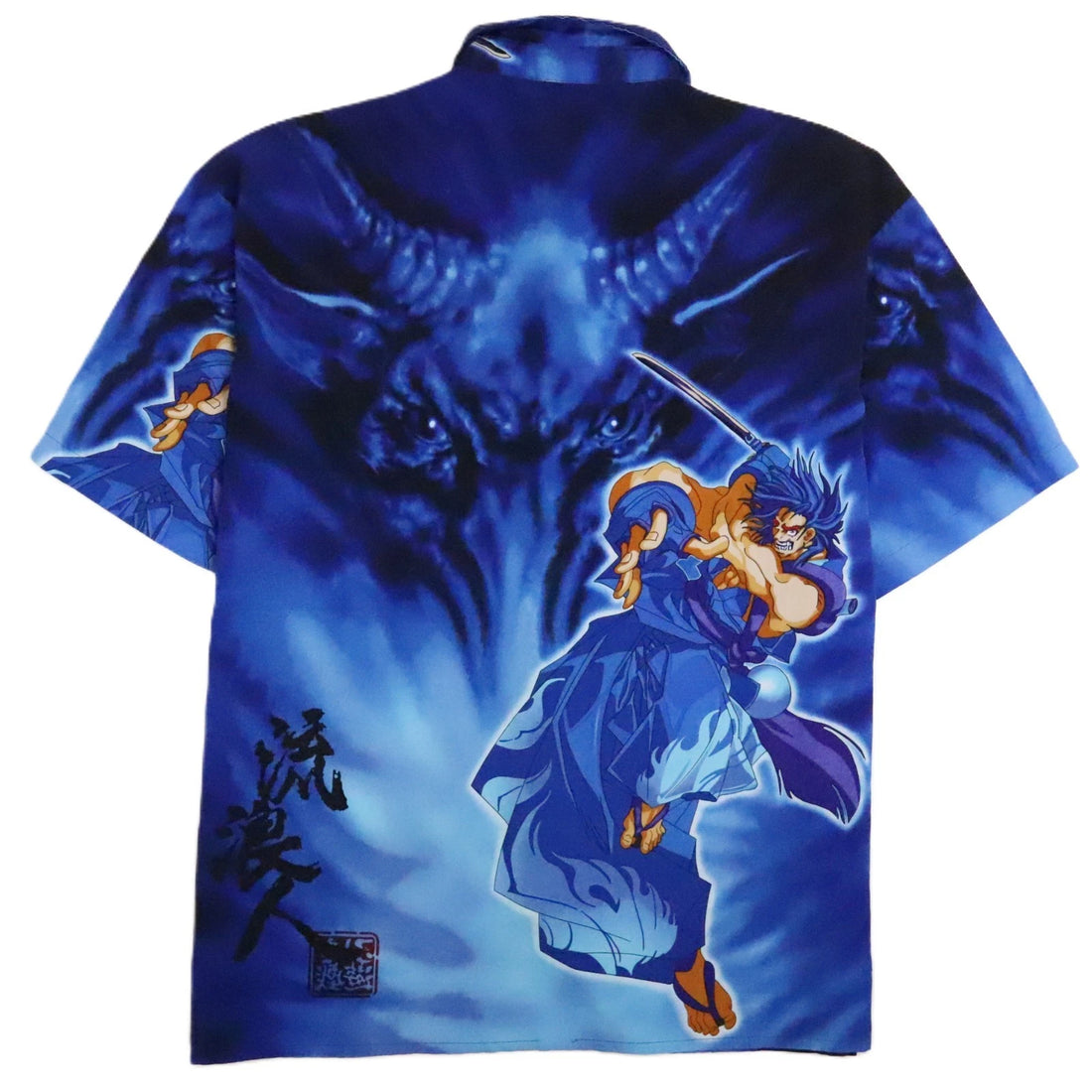Vintage Taiga Button Up Shirt Size 2XL Anime Manga Y2K