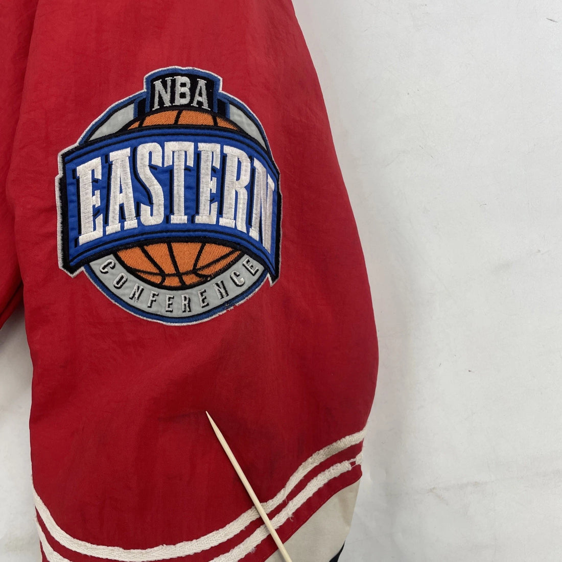 Vintage Chicago Bulls Logo Athletic Puffer Jacket Size XL NBA