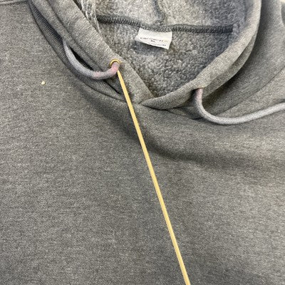 Carhartt Sweatshirt Hoodie Size XL Gray