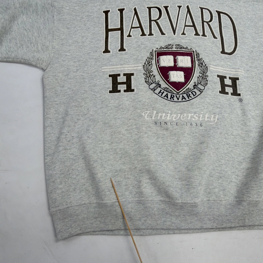 Vintage Harvard University Crimson Crest Crewneck Sweatshirt Size XL NCAA