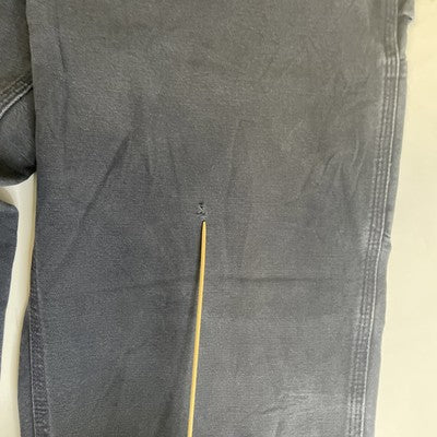 Carhartt Canvas Carpenter Work Pants Size 36 X 32 Blue