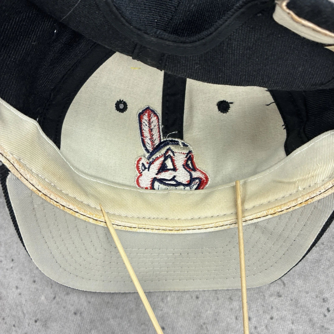 Vintage Cleveland Indians Wool Sports Specialties Snapback Hat Cap OSFA MLB