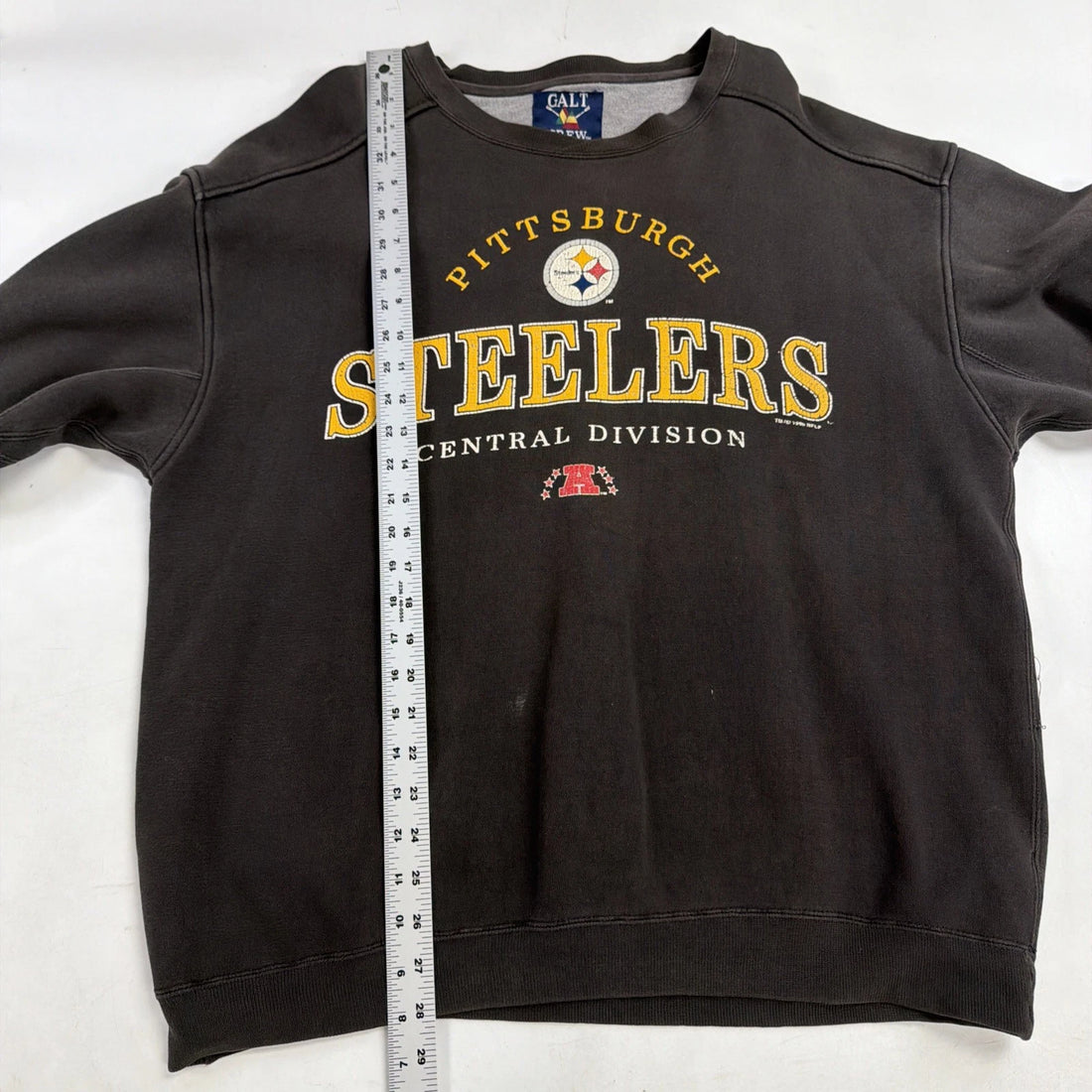 Vintage Pittsburgh Steelers Sweatshirt Size Large NFL