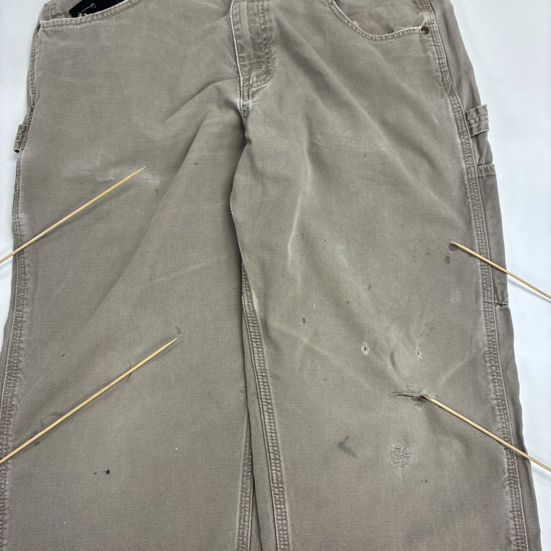 Carhartt Carpenter Work Pants Size 36 X 34 Tan