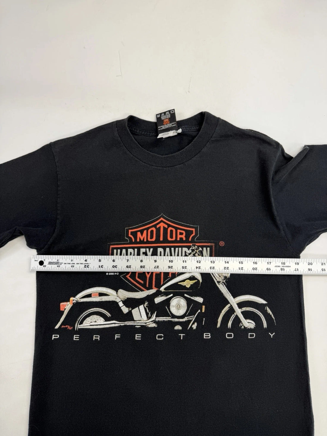 Vintage Harley Davidson Perfect Body T-Shirt Size Medium Black