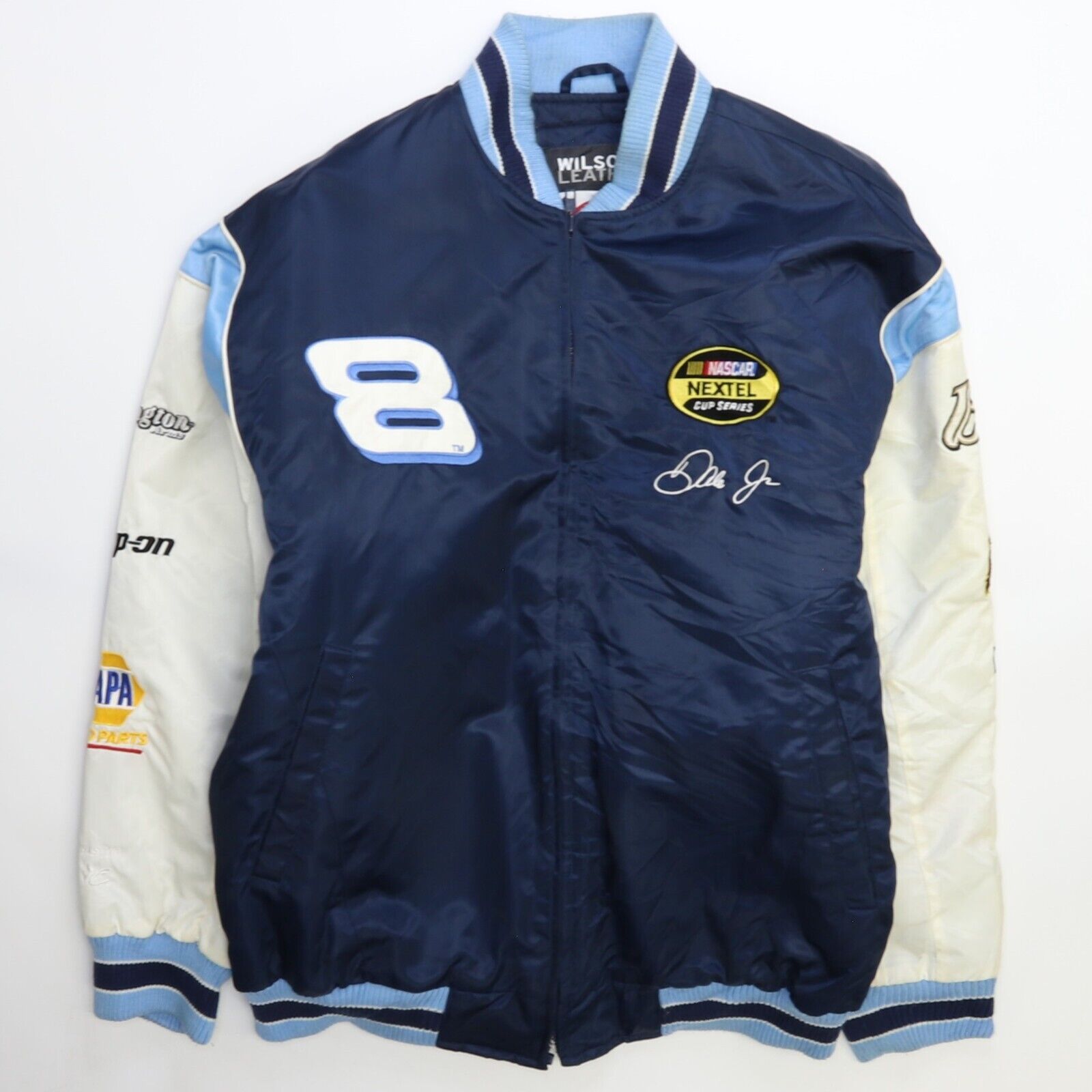 Vintage Dale Earnhardt Jr. Racing Bomber Jacket Size Medium
