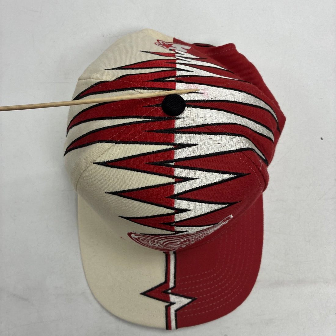 Vintage Detroit Red Wings Wool Shockwave Starter Hat OSFA NHL